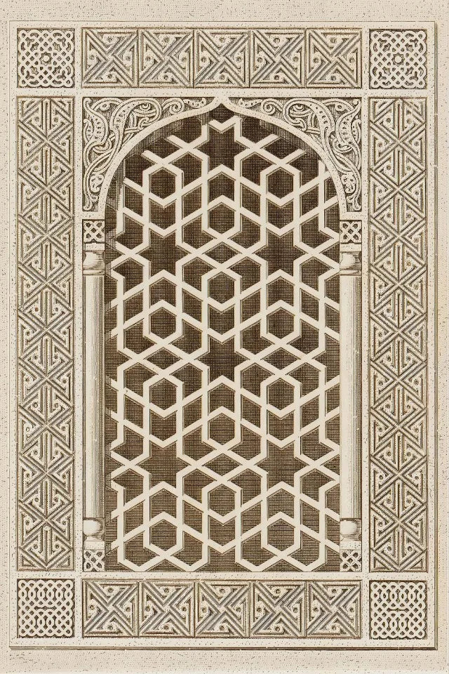 Moderne Aquarell-Landschaft – Minimalistische Leinwandkunst