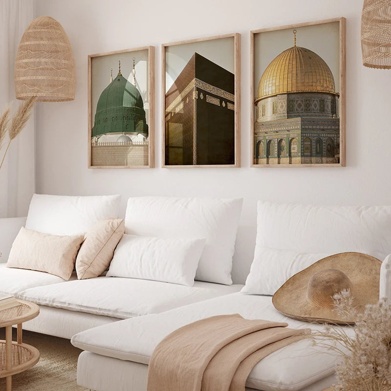 Masjid, Mekka, Medina – Leinwand-Wandkunst