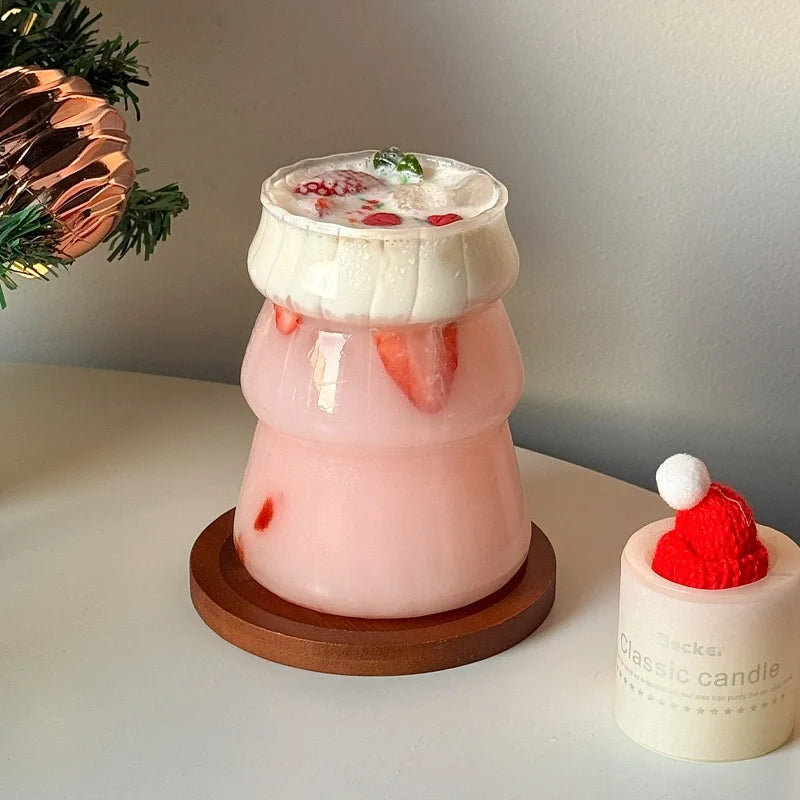 Ästhetisches Multifunktionsglas für kalte und warme Getränke