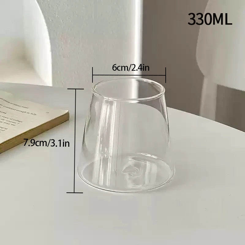 Ästhetisches Multifunktionsglas für kalte und warme Getränke
