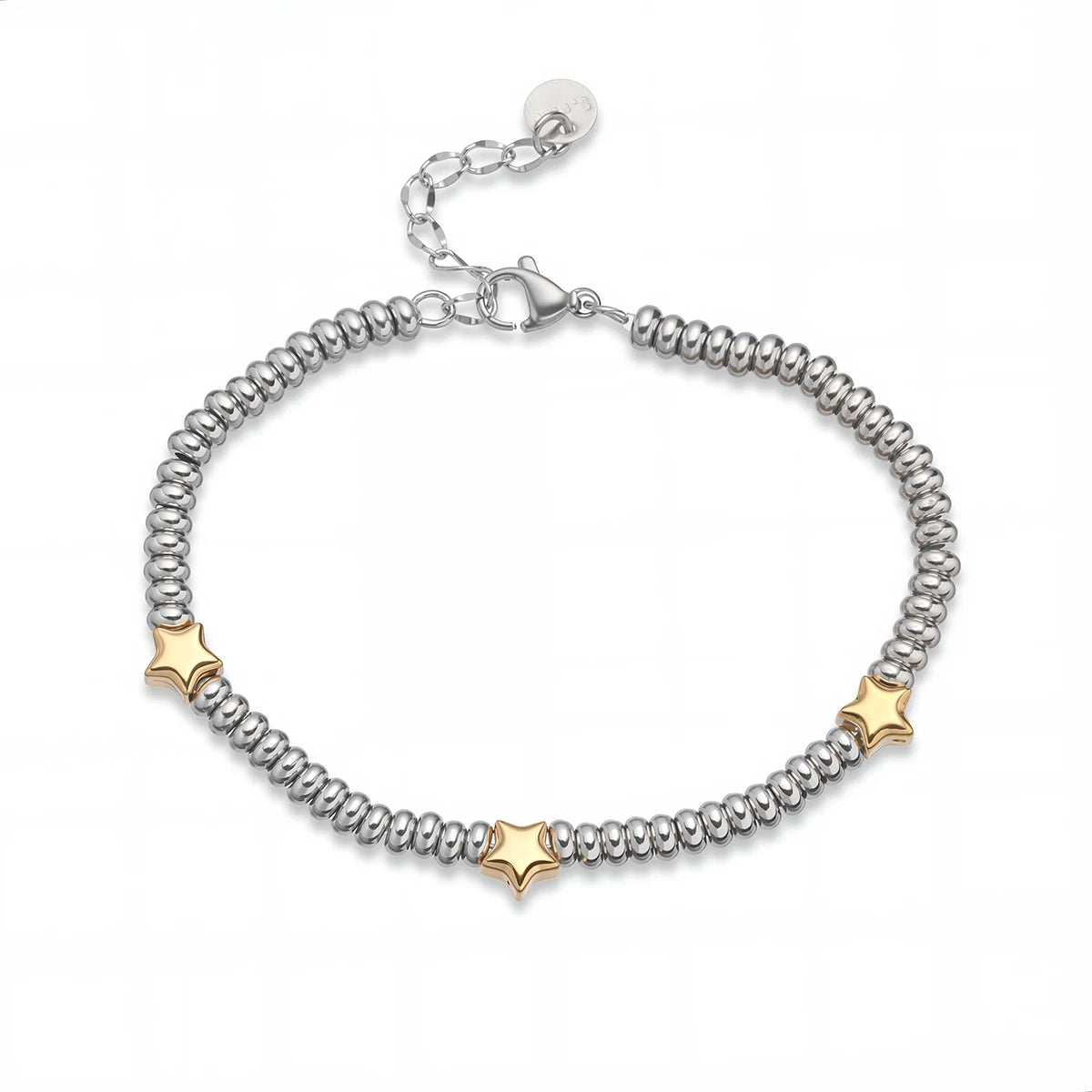 Trendiges Charm-Armband aus nicht verblassendem Edelstahl