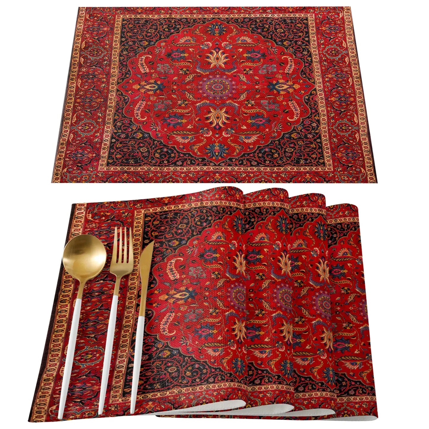 Umweltfreundliches Tischset