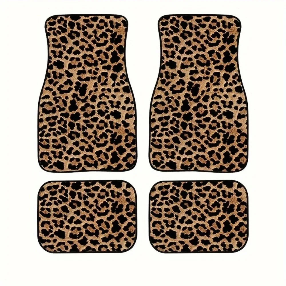 Premium Boho Auto-Fußmatten „Nomad Style“ – 4er-Set für Stil & Sicherheit