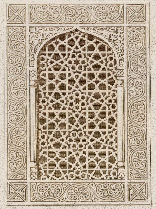 Moderne Aquarell-Landschaft – Minimalistische Leinwandkunst