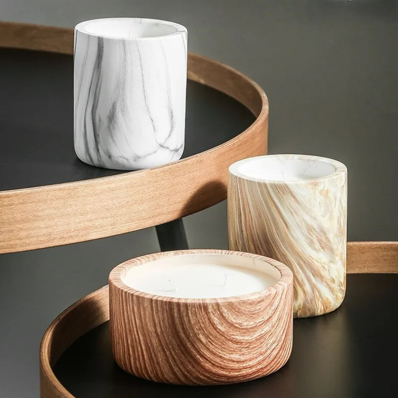 Silikonform für DIY-Bastelprojekte (Gips, Beton, Kerzen)