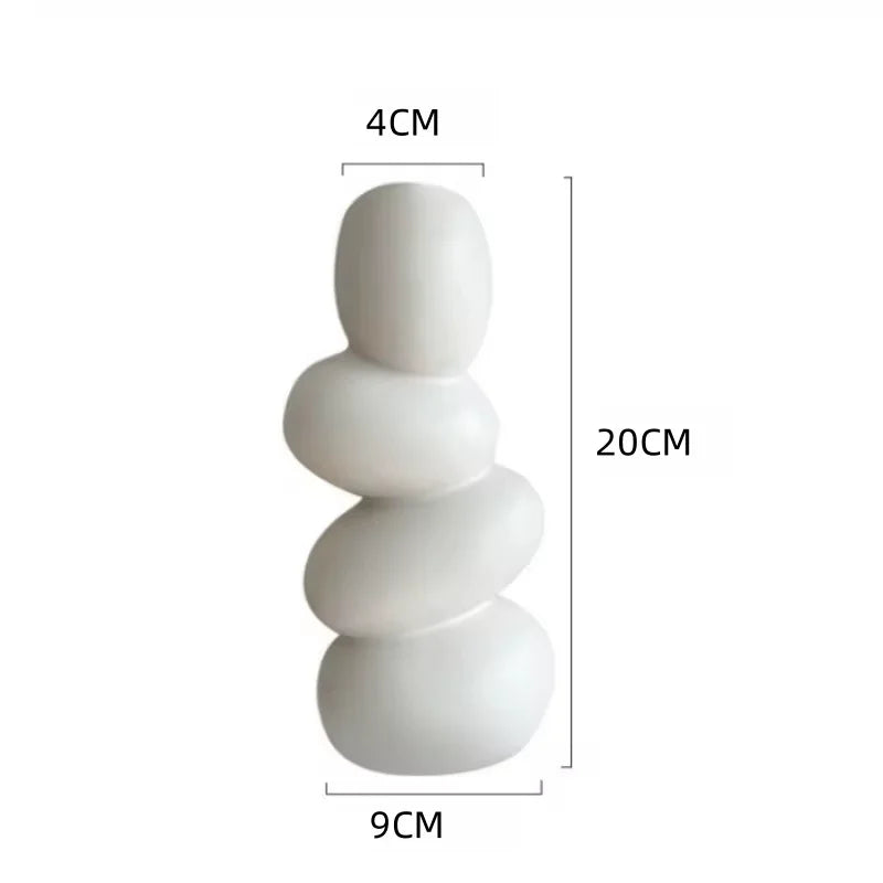 Nordic Keramikvase im Post-Modernen Stil