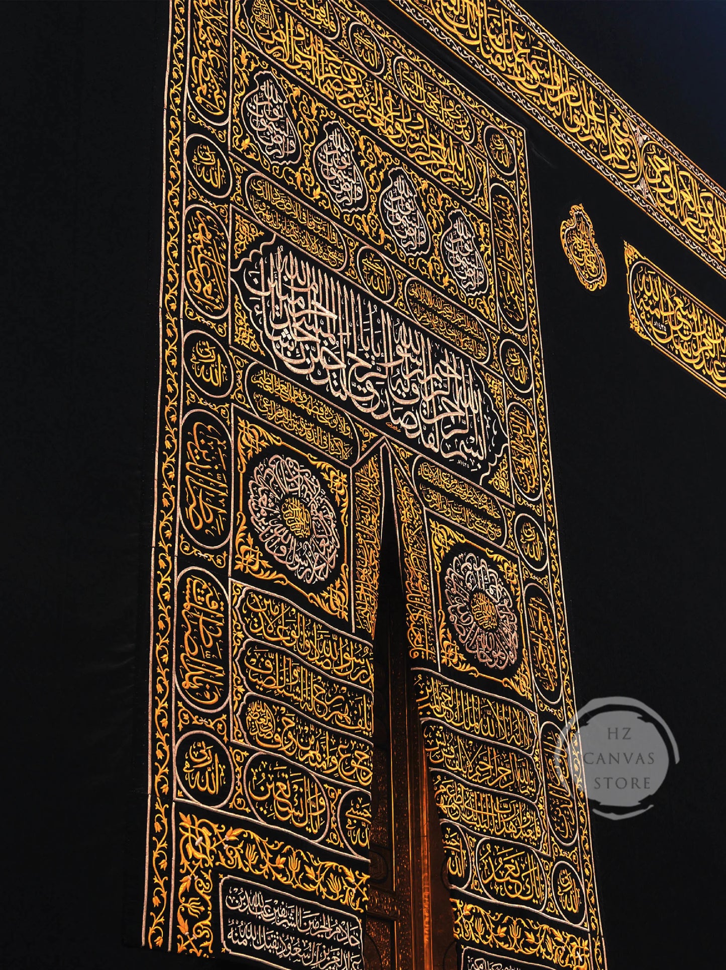 Moderner Abstrakter Aquarell-Leinwanddruck (Ungerahmt)