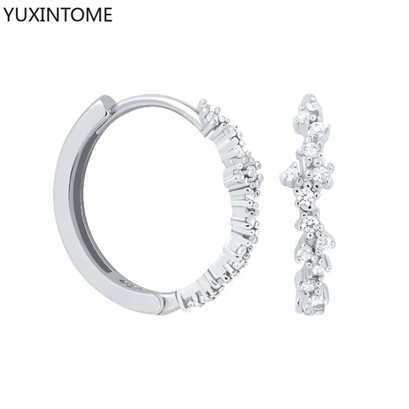 Zarte "Huggie" Creolen aus 925 Sterling Silber