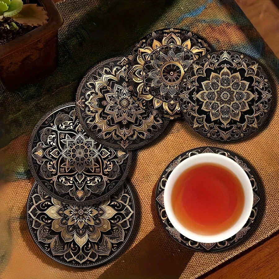 „Artisan Wood“ – Eco-Friendly Untersetzer (10x10cm)