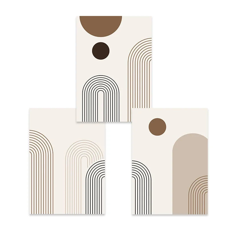 Scandinavian Abstract Canvas Prints for Modern Home Decor