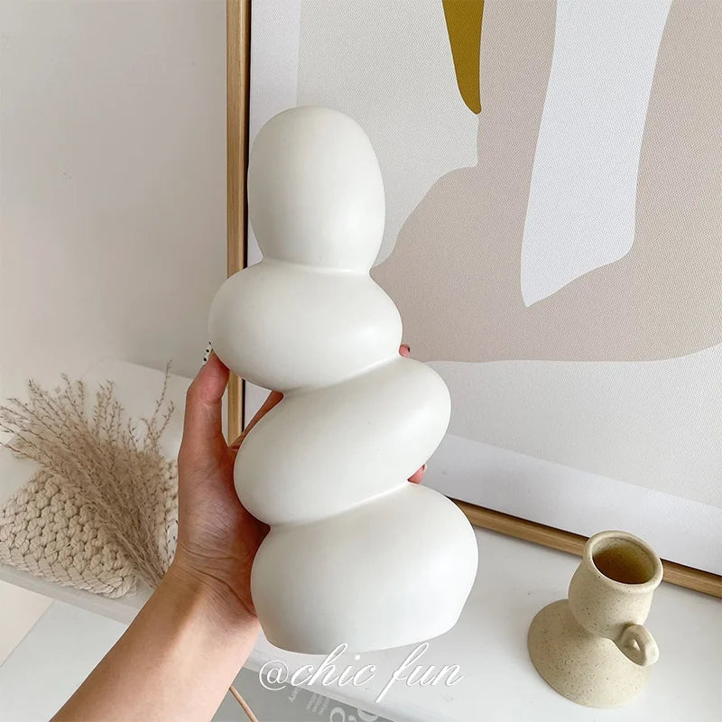 Nordic Keramikvase im Post-Modernen Stil