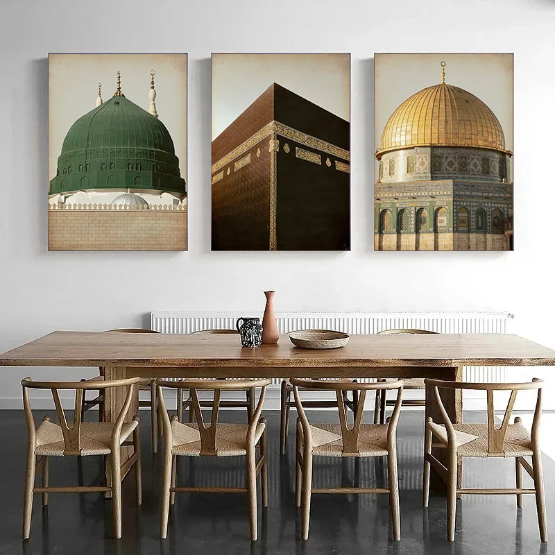 Masjid, Mekka, Medina – Leinwand-Wandkunst