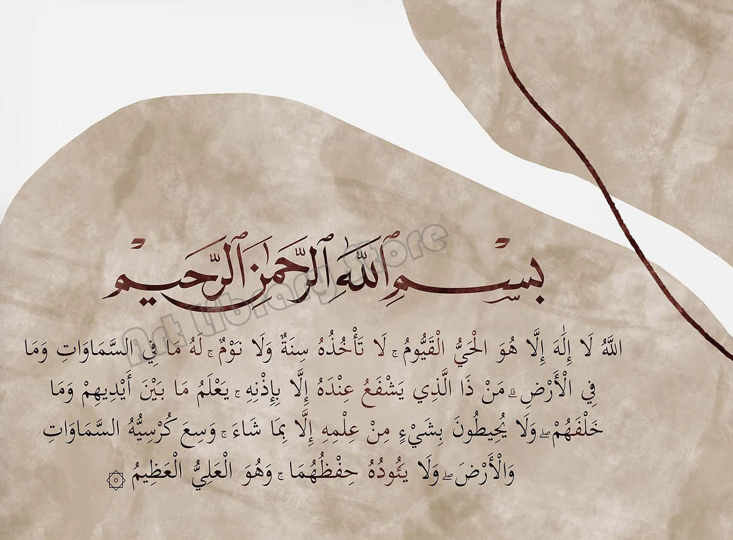 Moderner Stillleben-Leinwanddruck im Aquarell-Stil (Ungerahmt)