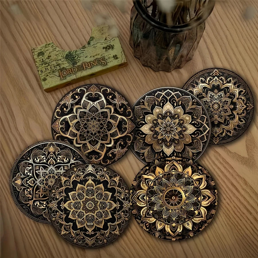 „Artisan Wood“ – Eco-Friendly Untersetzer (10x10cm)