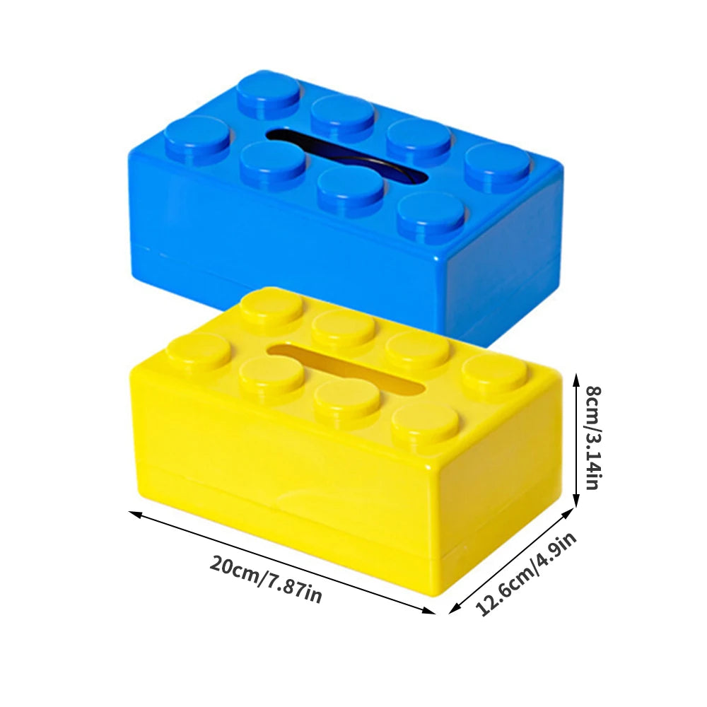 Kreative Baustein-Taschentuchbox (Hohe Ästhetik)