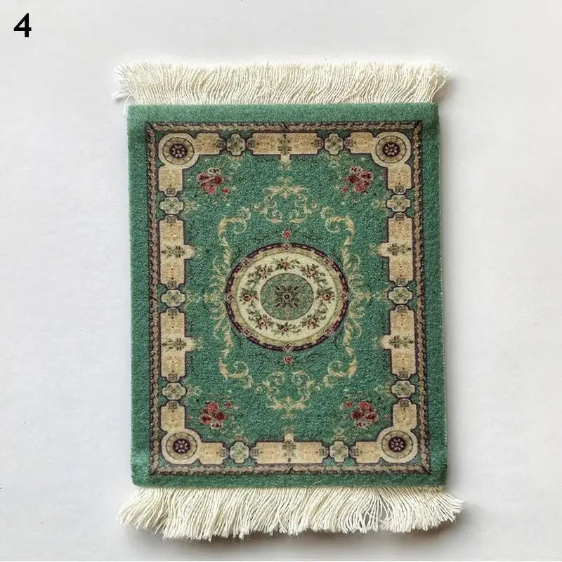 Orient-Untersetzer „Petite Persia“ – Gewebter Stoff mit edlen Quasten