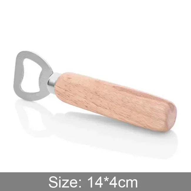 Multifunktionaler Flaschenöffner aus Edelstahl