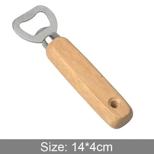 Multifunktionaler Flaschenöffner aus Edelstahl