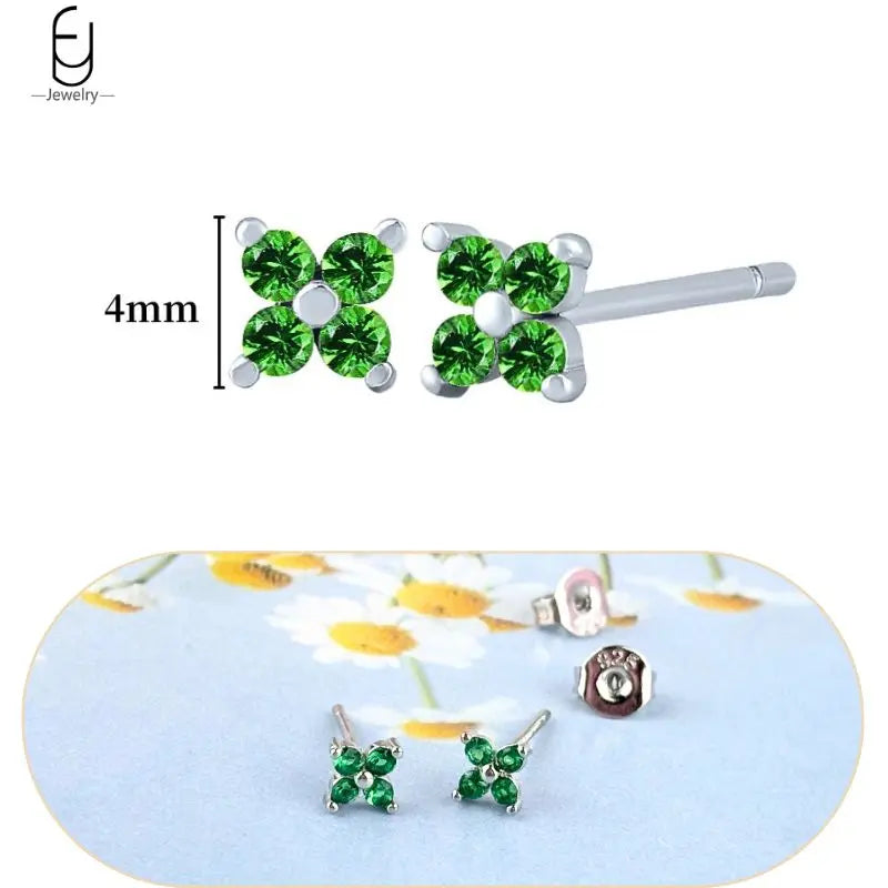 Trendige Herz-Creolen aus 925 Sterling Silber mit Zirkon