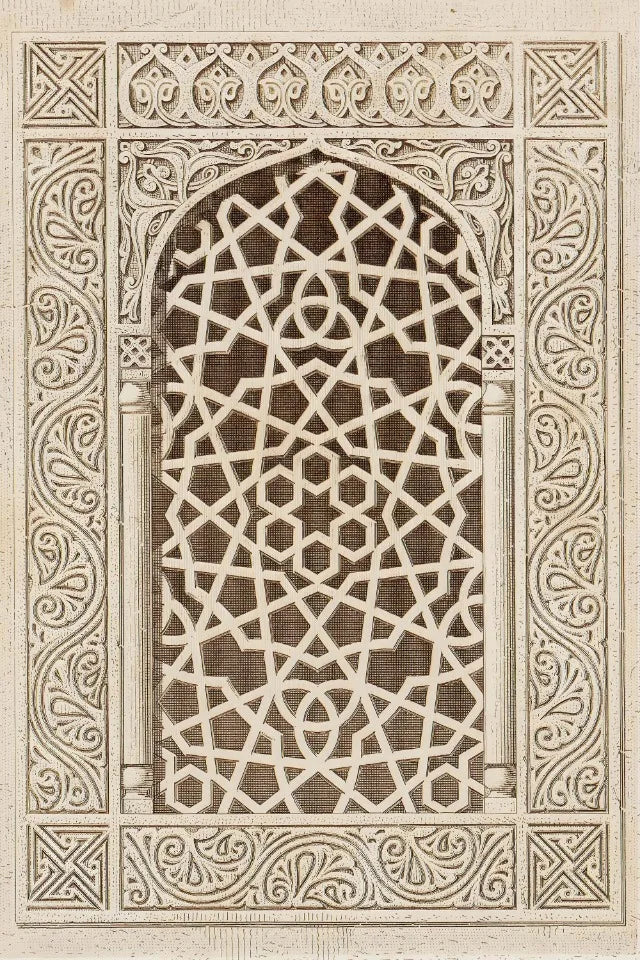 Moderne Aquarell-Landschaft – Minimalistische Leinwandkunst