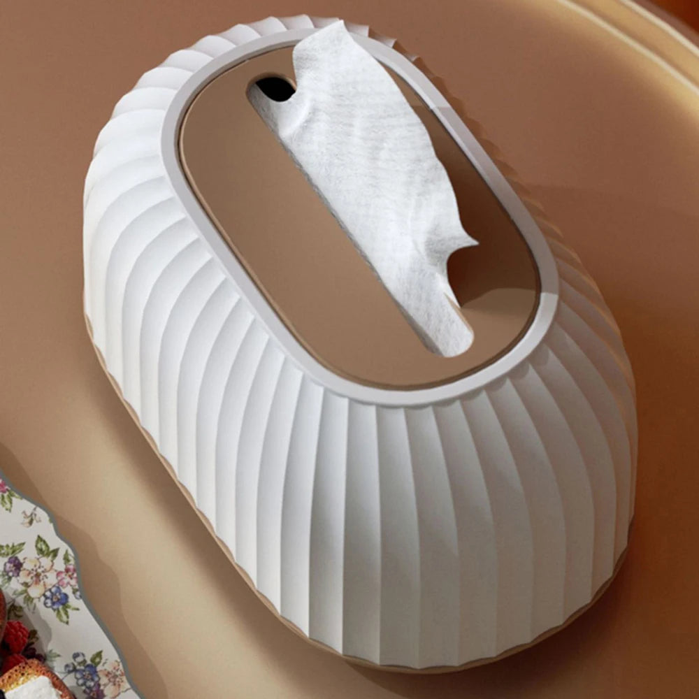 Luxuriöse Taschentuchbox mit Federfach (Spring Tissue Box)