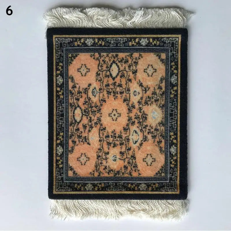 Orient-Untersetzer „Petite Persia“ – Gewebter Stoff mit edlen Quasten