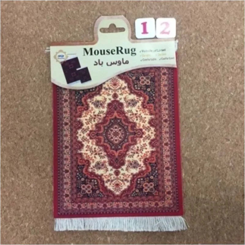 Mini-Mousepad „Persian Small“ – Rutschfest & Kompakt im Orient-Look