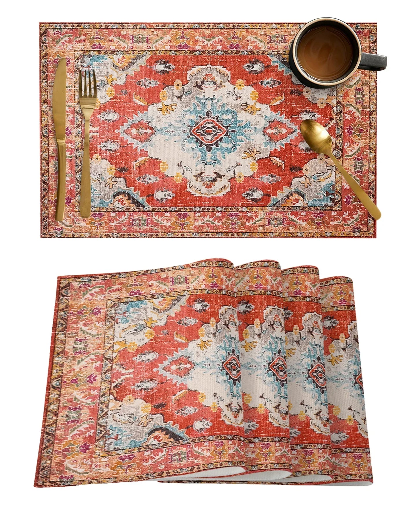 Umweltfreundliches Tischset