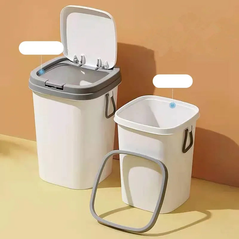 Küchen-Abfalleimer mit Press-Funktion