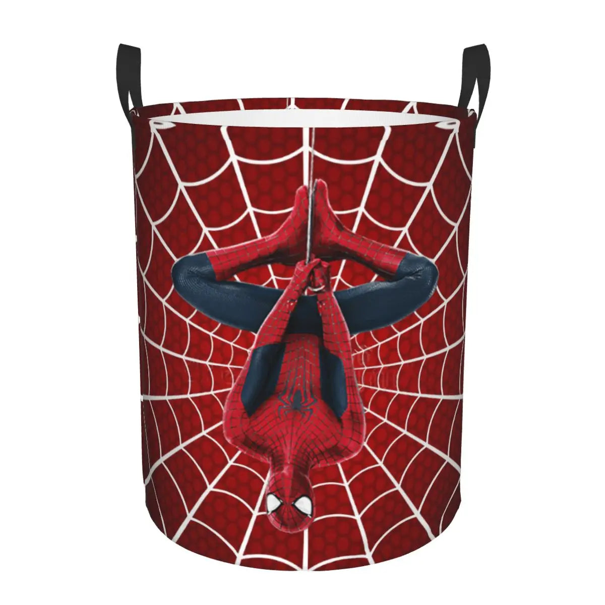 Personalisierter Spiderman Wäschekorb & Spielzeug-Organizer