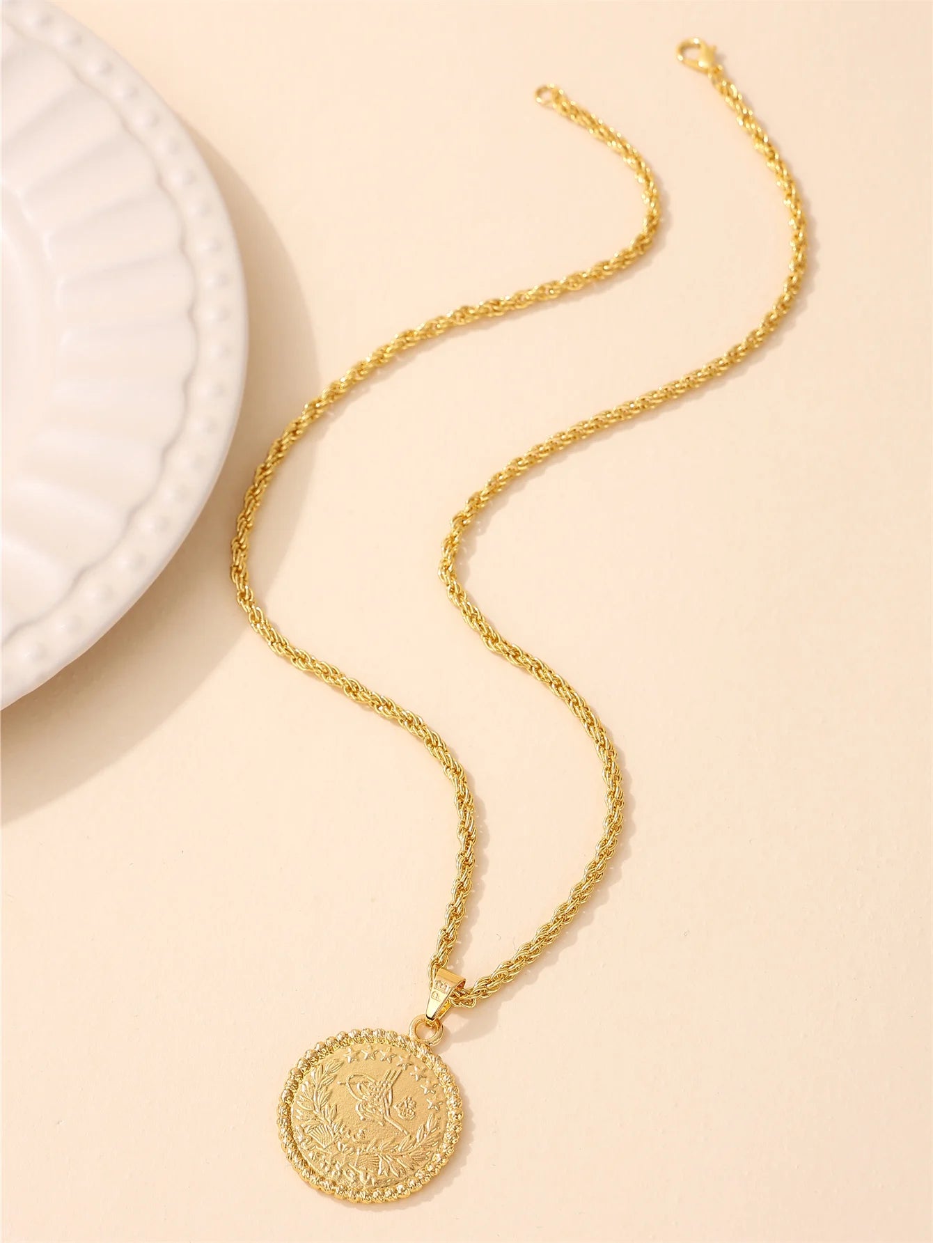 Minimalistische Anhänger-Halskette