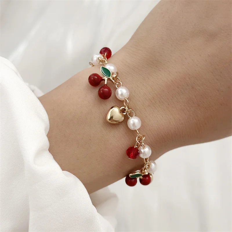 Sweet Nature Charm-Armband – Floral & Trendy