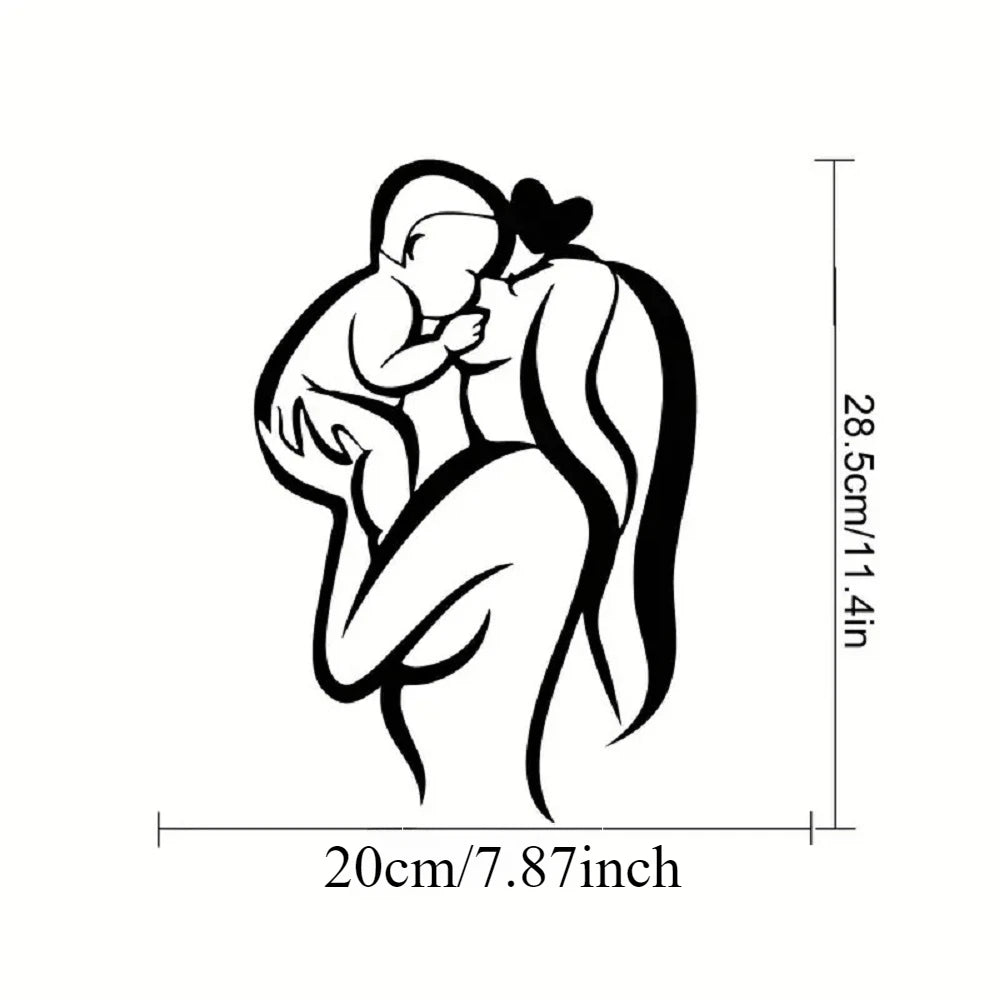 Exquisite Metall-Wandkunst "Bismillah" (Moderne Kalligrafie)