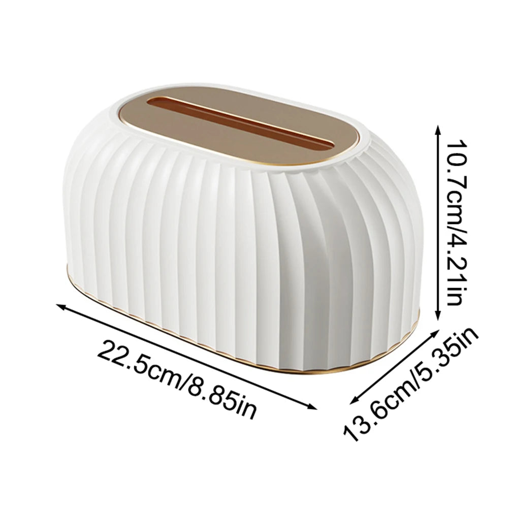 Luxuriöse Taschentuchbox mit Federfach (Spring Tissue Box)