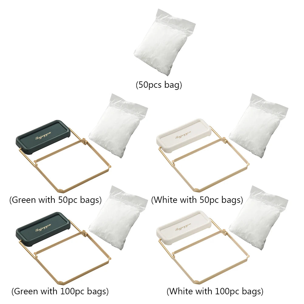 Dreieckiger Küchensieb-Halter mit Einweg-Netz