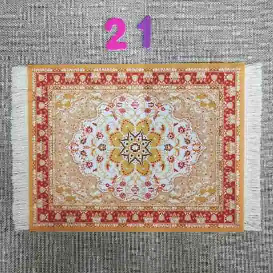 2-in-1 Orient-Accessoire „Persian Cup & Mouse“ – Gewebte Optik mit Retro-Fransen