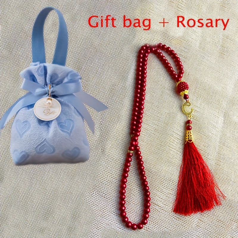 Elegante Gebetskette (Tasbih) aus Harz im Arabischen Stil