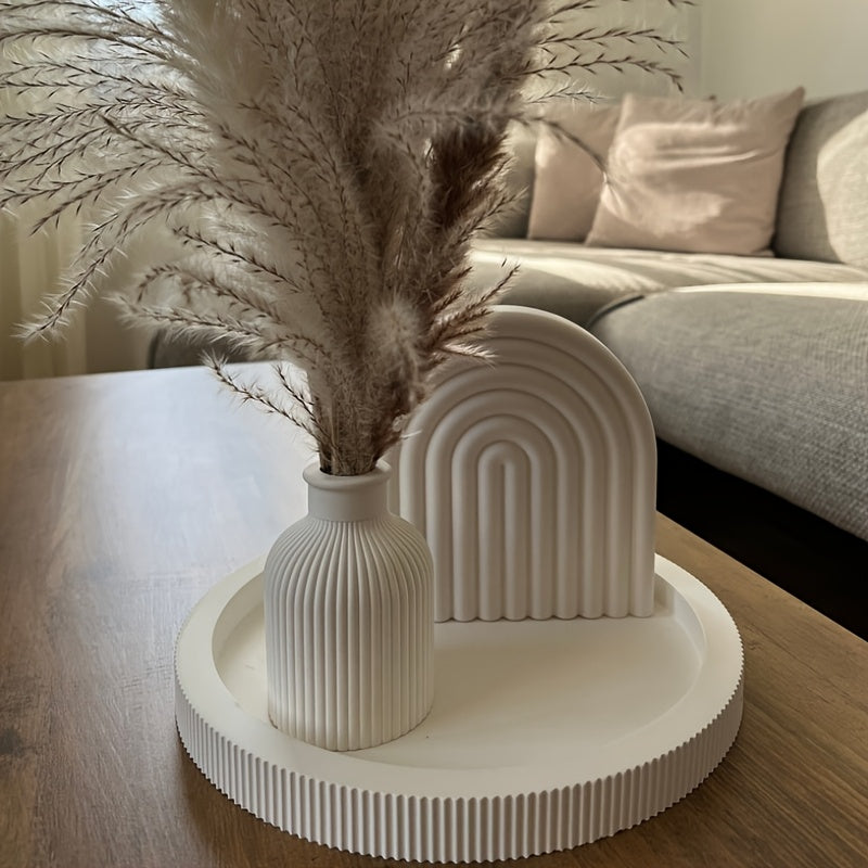 3er Set Silikonformen für Deko-Objekte