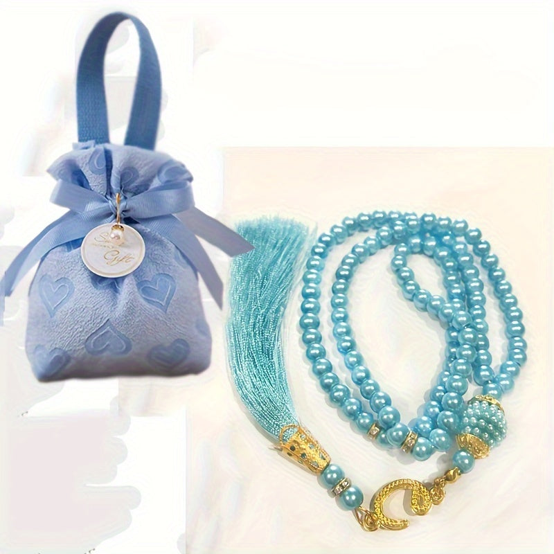 Elegante Gebetskette (Tasbih) aus Harz im Arabischen Stil