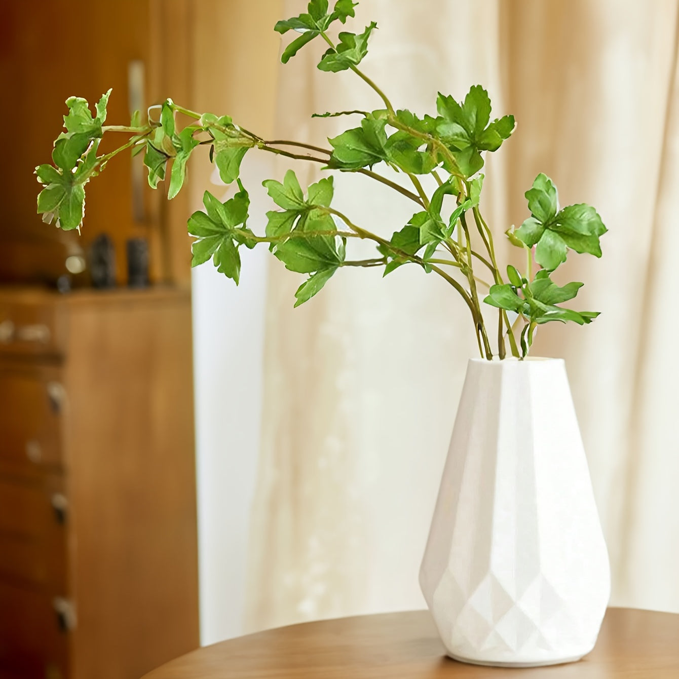 Elegante Zylindervase im Nordischen Stil (Imitation Keramik)