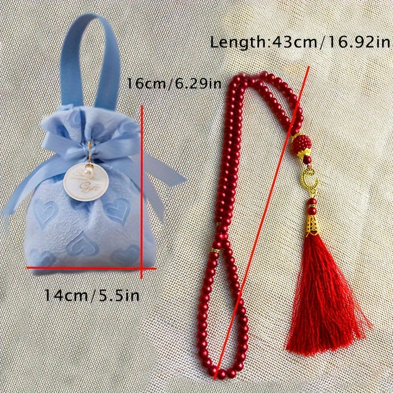 Elegante Gebetskette (Tasbih) aus Harz im Arabischen Stil