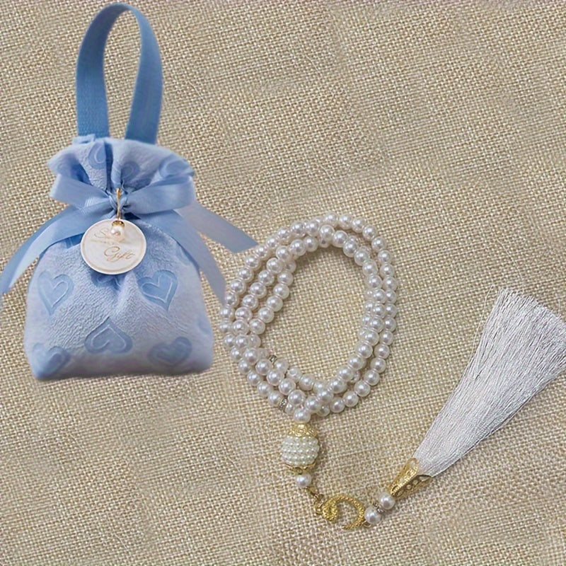 Elegante Gebetskette (Tasbih) aus Harz im Arabischen Stil